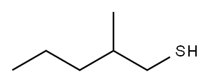 2-Methyl-1-pentanethiol 结构式