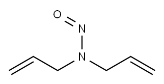 N,N-二烯丙基亚硝酰胺 结构式
