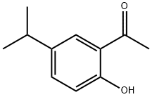 2'-ヒドロキシ-5'-イソプロピルアセトフェノン 化学構造式