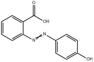 2-(4-羟基苯唑）苯甲酸, 1634-82-8, 结构式