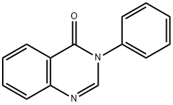 3-苯基-4-[3H]喹唑啉酮, 16347-60-7, 结构式