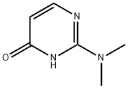 2-(二甲氨基)-4(1H)-嘧啶酮 结构式