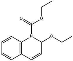 2-乙氧基-1-乙氧碳酰基-1,2-二氢喹啉, 16357-59-8, 结构式