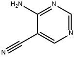 4-氨基嘧啶-5-甲腈 结构式