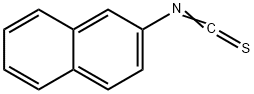2-异硫氰基萘 结构式