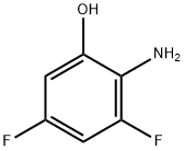 2-氨基-3,5-二氟苯酚, 163733-98-0, 结构式