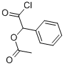 酢酸α-(クロロカルボニル)ベンジル 化学構造式