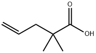 2,2-Dimethyl-4-pentenoic acid Struktur