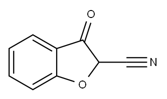 2-Benzofurancarbonitrile,  2,3-dihydro-3-oxo- Structure