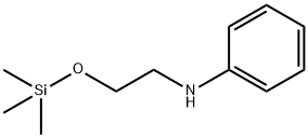 N-(2-トリメチルシロキシエチル)アニリン 化学構造式