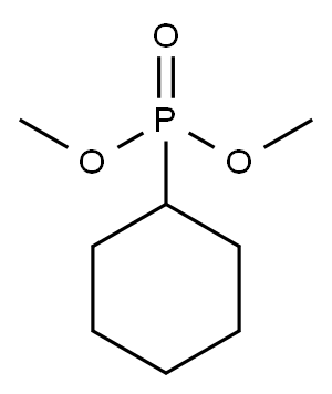 シクロヘキシルホスホン酸ジメチル 化学構造式