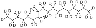 十八烷-D38 结构式