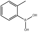 2-メチルフェニルボロン酸 化学構造式