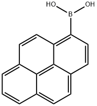 1-芘硼酸 结构式