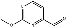 2-甲氧基嘧啶-4-甲醛 结构式