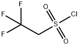 2,2,2-トリフルオロエタンスルホン酸クロリド 化学構造式