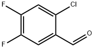 2-氯-4,5-二氟苯甲醛 结构式