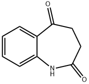 1H-1-ベンゾアゼピン-2,5(3H,4H)-ジオン 化学構造式