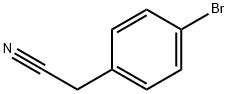 对溴苯乙腈, 16532-79-9, 结构式