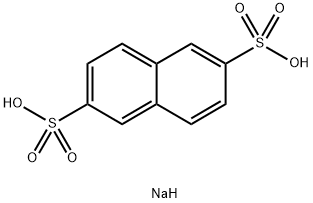 2,6-萘二磺酸钠, 1655-45-4, 结构式