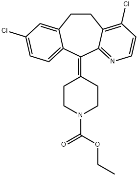 4-chloro-loratadine Structure