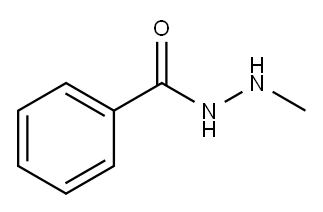 N'-メチルベンズヒドラジド 化学構造式