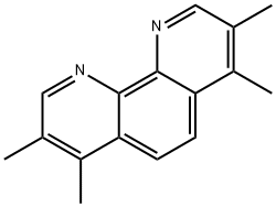3,4,7,8-テトラメチル-1,10-フェナントロリン 化学構造式