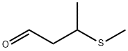 3-(Methylthio)butanal Structure