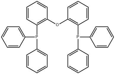 ビス[2-(ジフェニルホスフィノ)フェニル]エーテル 化学構造式