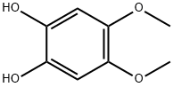 4,5-ジメトキシカテコール 化学構造式