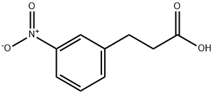 3-(3-硝基苯基)丙酸, 1664-57-9, 结构式