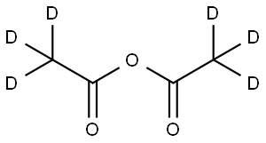 氘代乙酸酐, 16649-49-3, 结构式