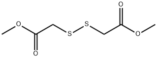 ジチオ二酢酸ジメチル 化学構造式