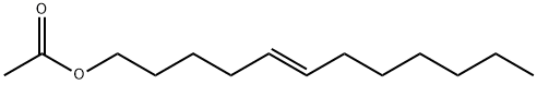 (E)-5-ドデセン-1-オールアセタート 化学構造式