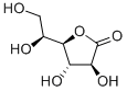 (3S,4S,5R)-5-((S)-1,2-ジヒドロキシエチル)-3,4-ジヒドロキシジヒドロフラン-2(3H)-オン 化学構造式