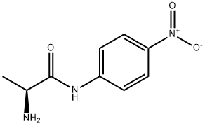 N-(4-ニトロフェニル)-L-アラニンアミド 化学構造式