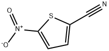 2-ニトロチオフェン-5-カルボニトリル 化学構造式