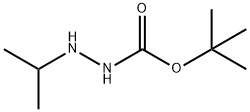 3-(イソプロピル)カルバジン酸 tert-ブチル 化学構造式