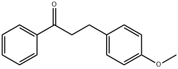 3-(4-METHOXYPHENYL)PROPIOPHENONE Structure