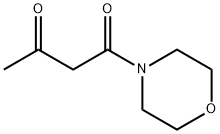 N-アセトアセチルモルホリン 化学構造式