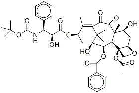10-羰基多西他赛 结构式