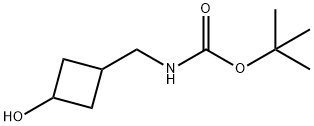 Carbamic acid, [(3-hydroxycyclobutyl)methyl]-, 1,1-dimethylethyl ester (9CI)|((3-羟基环丁基)甲基)氨基甲酸叔丁酯