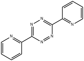 3,6-ジ(2-ピリジル)-1,2,4,5-テトラジン 化学構造式