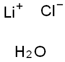 氯化锂一水合物, 16712-20-2, 结构式