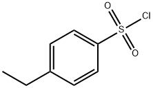 4-Ethylbenzene-1-sulfonyl chloride Struktur