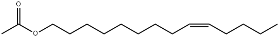 顺-9-十四碳烯-1-醇乙酸酯, 16725-53-4, 结构式