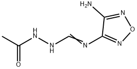 Acetic acid, 2-[(4-amino-1,2,5-oxadiazol-3-yl)iminomethyl]hydrazide (9CI)|