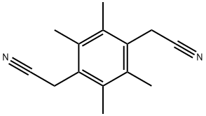 2,3,5,6-Tetramethyl-1,4-benzenediacetonitrile Structure