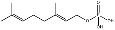 香叶基单磷酸锂盐, 16750-99-5, 结构式