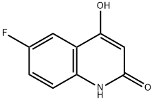 6-Fluoro-2,4-dihydroxyquinoline Struktur